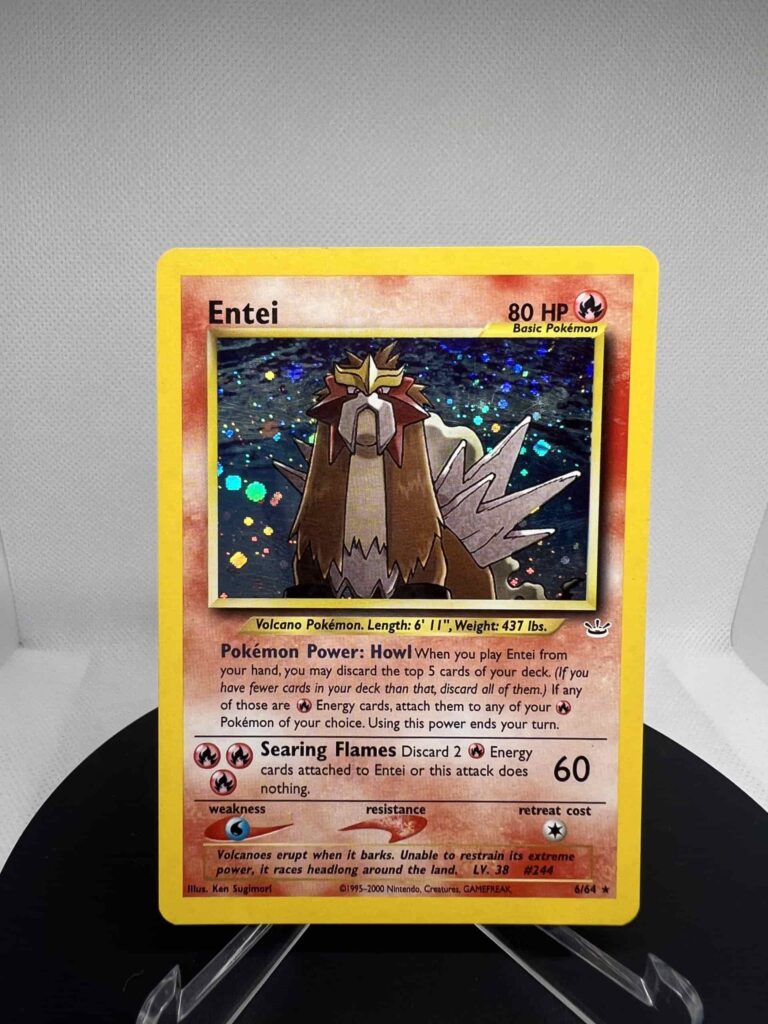 carta entei holográfica serie neo